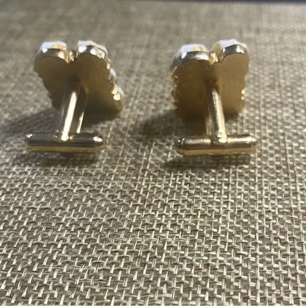 Vintage Sheilds Oriental Man Themed Cufflinks